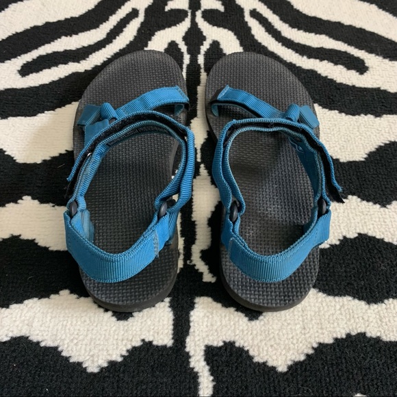 Teva Original Universal Urban Sandals Blue Size 8 - Picture 6 of 9